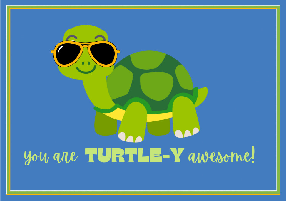 Turtle-y Awesome Card