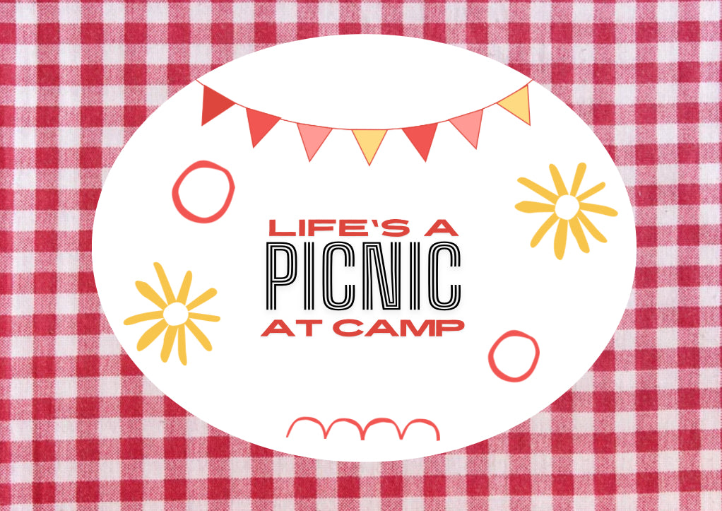 Picnic At Camp Card