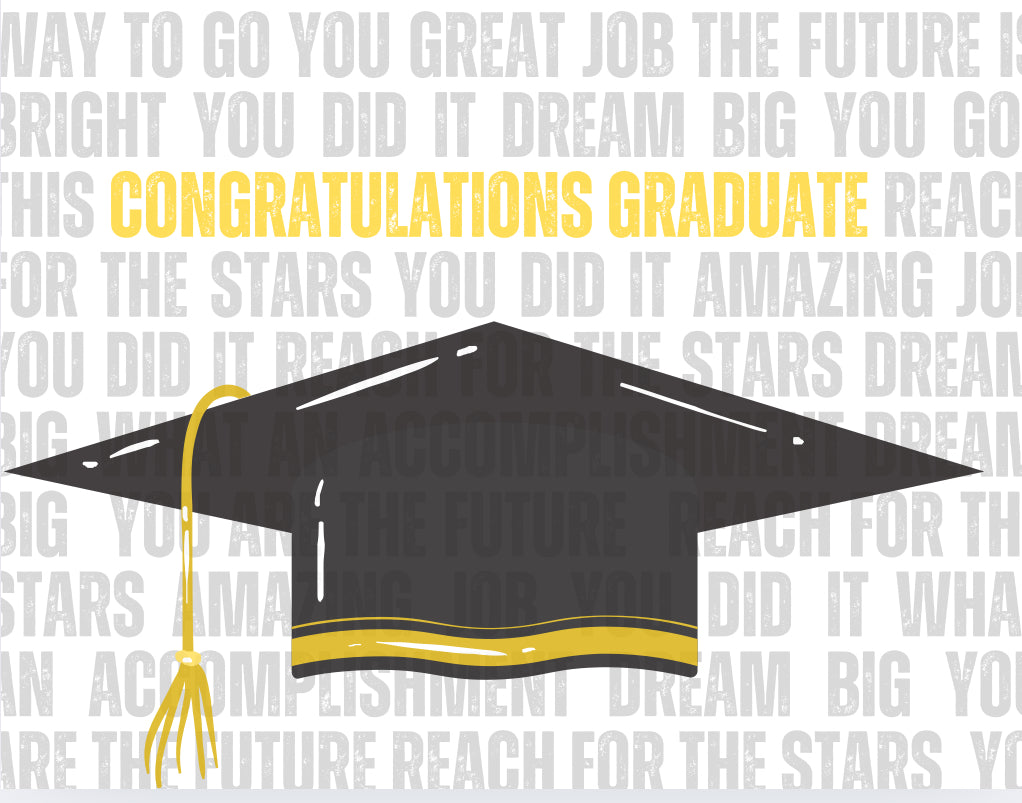 Graduation Cap Card