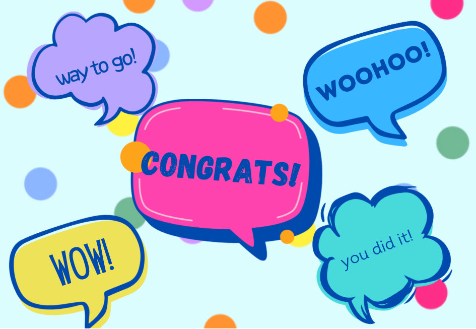 Congratulation Bubbles Card