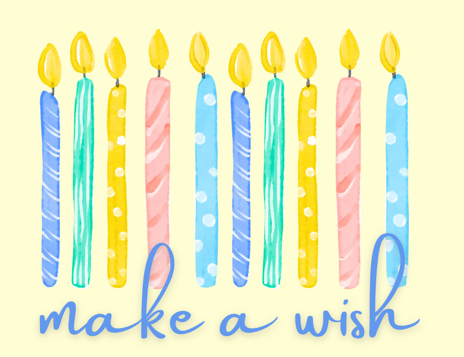 Make A Wish Birthday Card