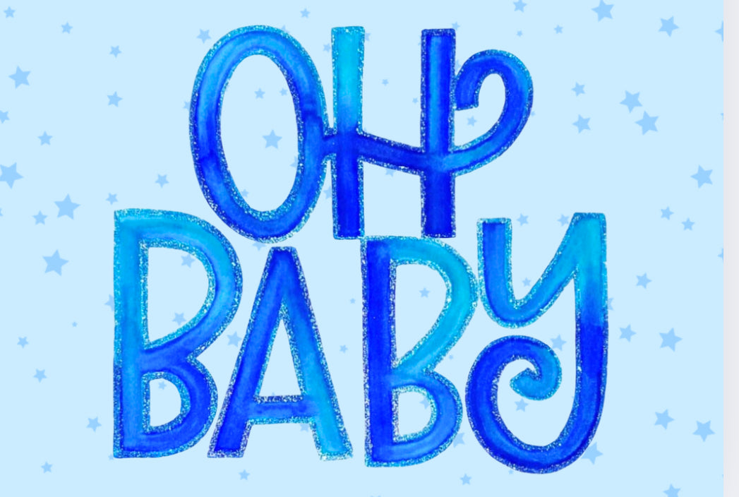 Oh Baby Card