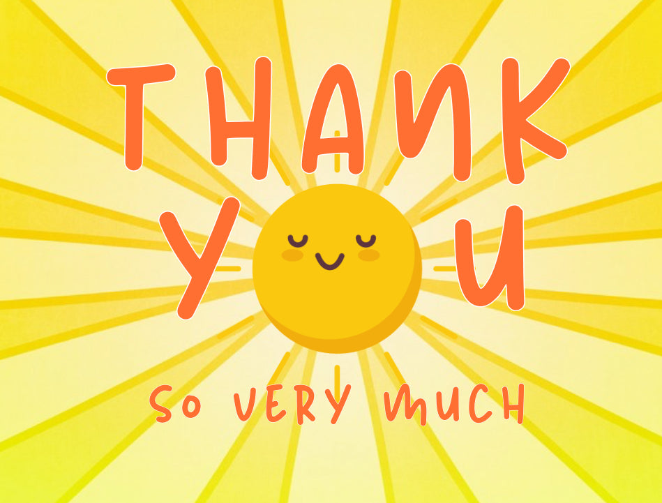 Thank You Sunshine Card