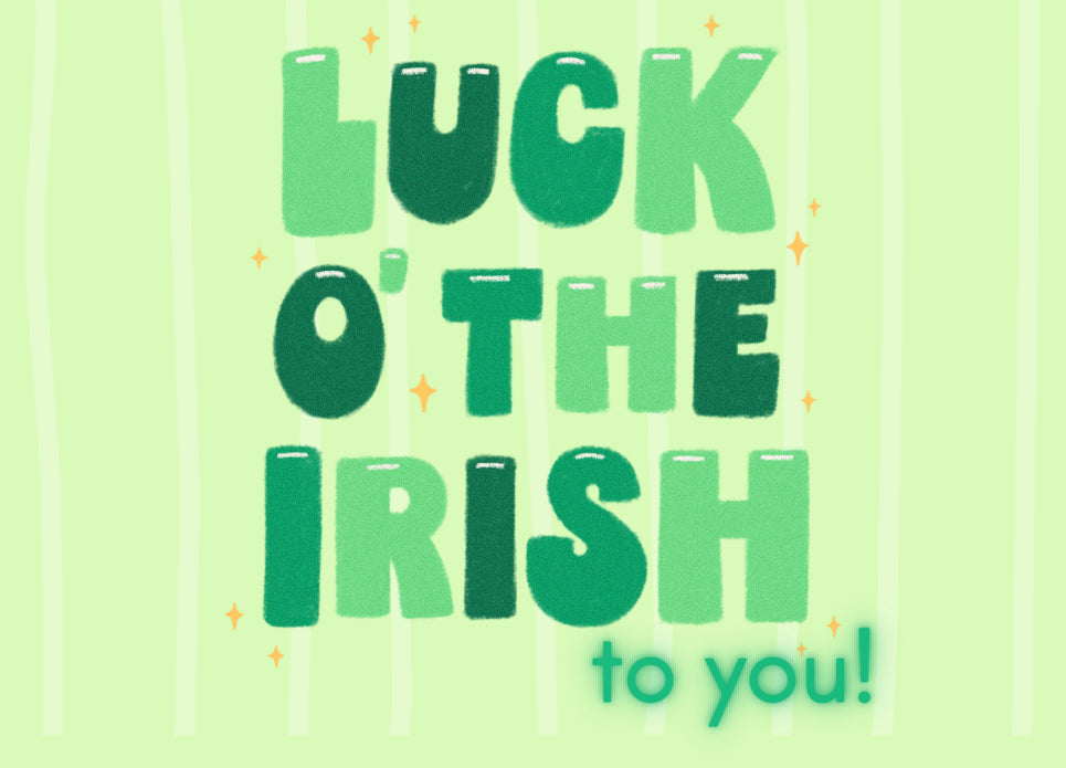 Luck of the Irish Card