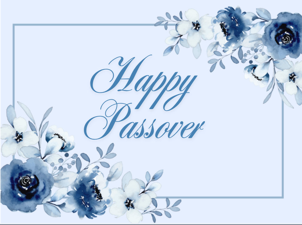 Floral Passover Fun Card