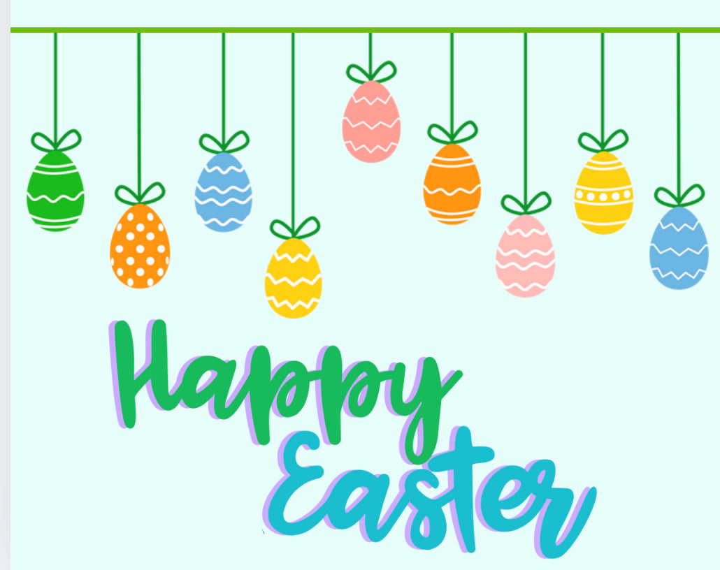 Easter Garland Card