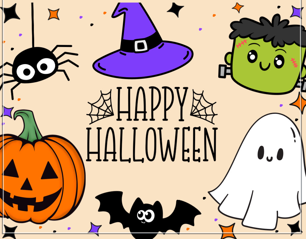Halloween Cartoon Card