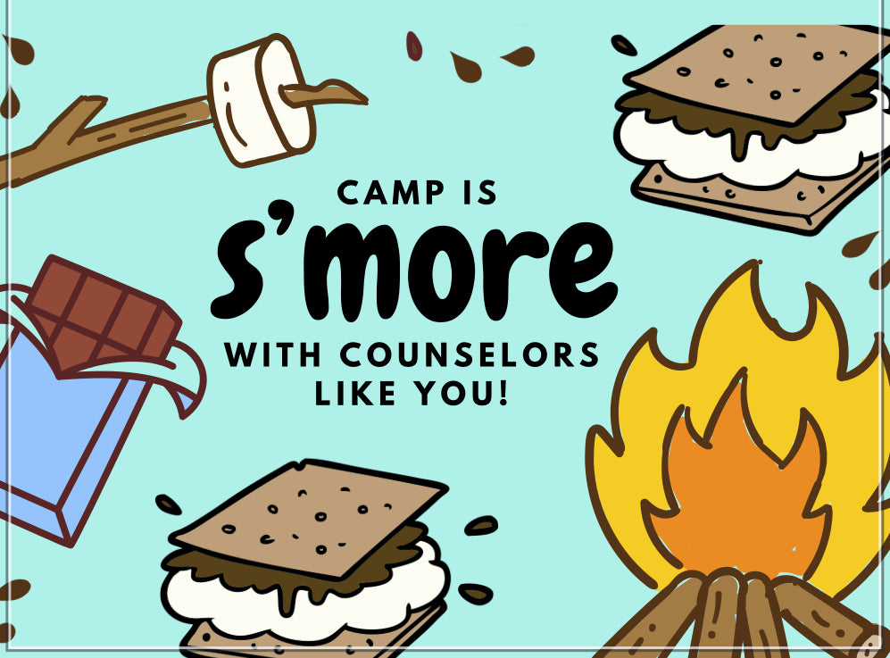 S'more Fun Counselor Card