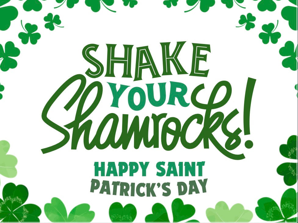 Shake Your Shamrocks Card