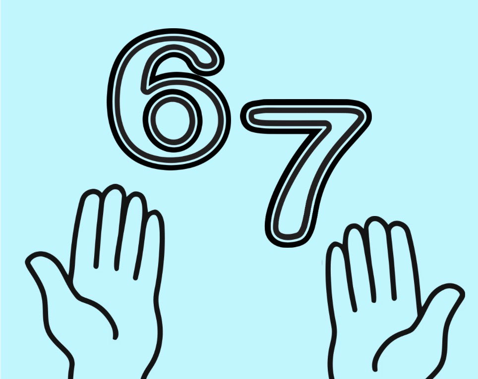6 7 Hands Card