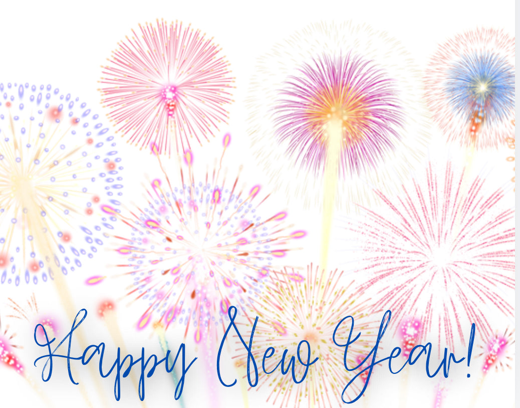 Fireworks New Year Card
