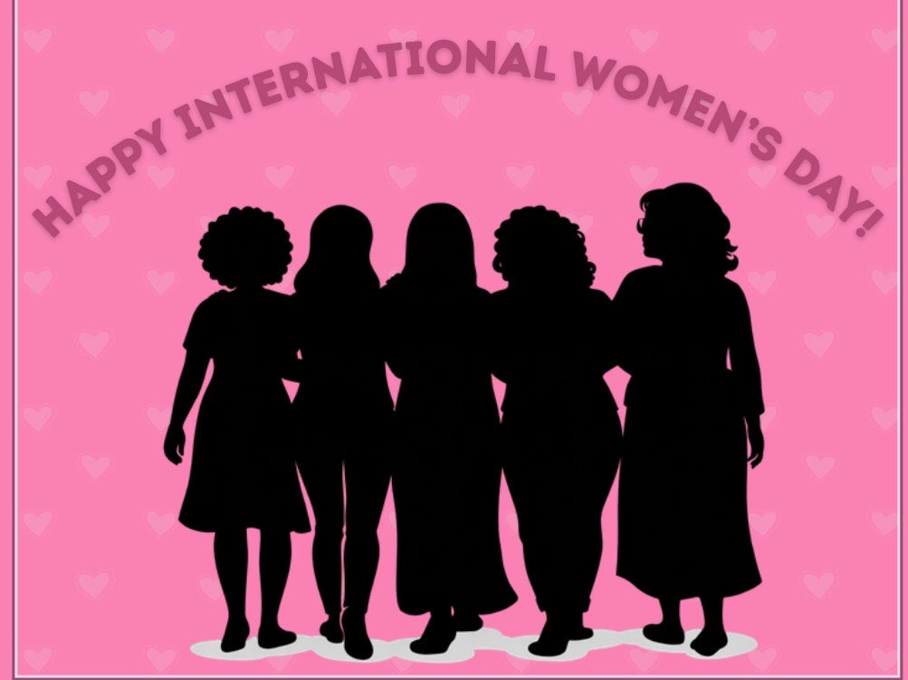 Women's International Day Silhouette Card