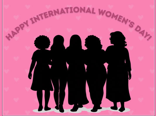 Women's International Day Silhouette Card