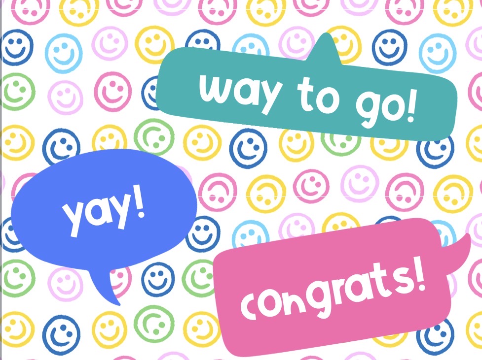 Way To Go Smiles Card