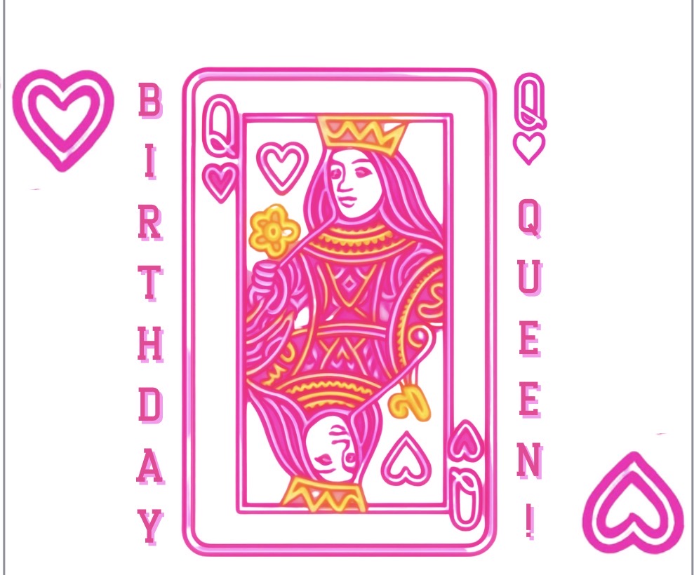 Birthday Queen Card