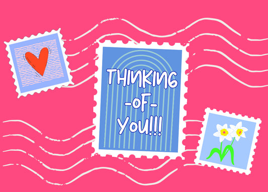 Thinking of You Stamps Card