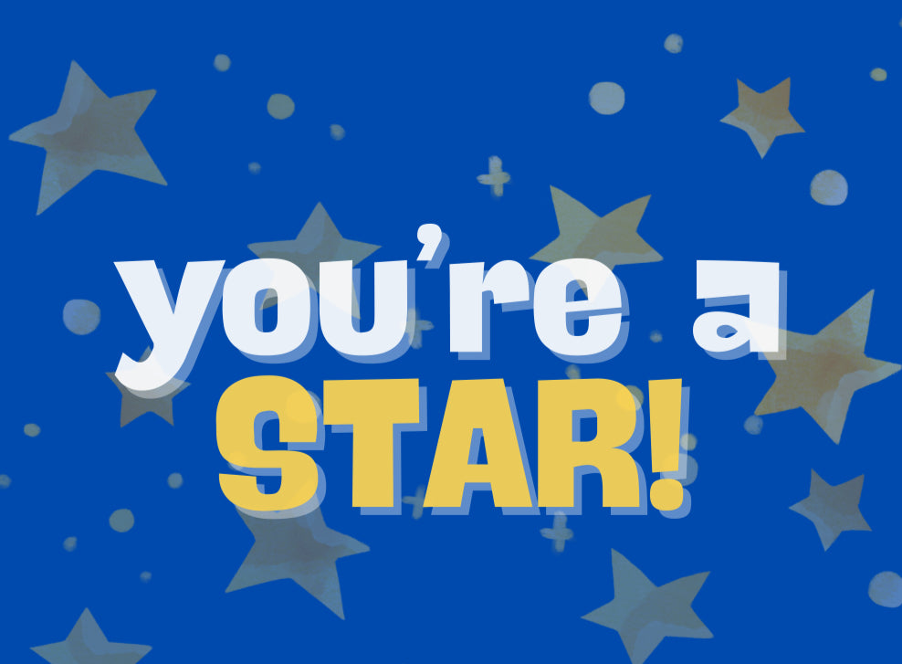 You're a Star Card