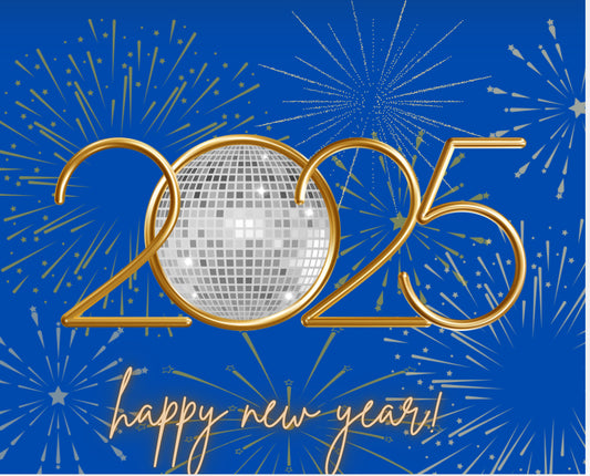 Disco 2025 New Year Card