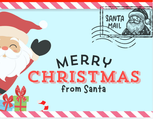 Note From Santa Card