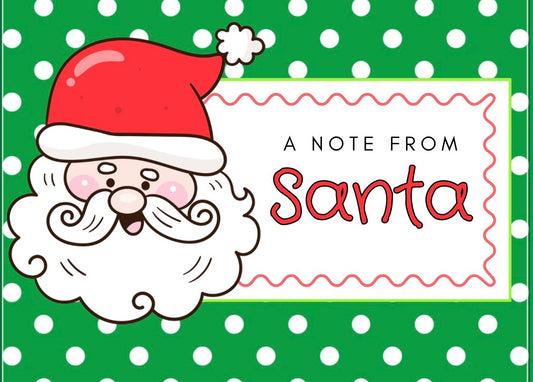 Note From Santa Card