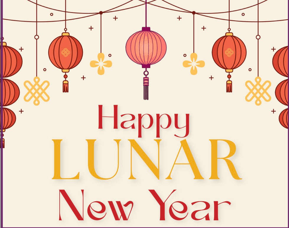 Lanterns Lunar New Year Card